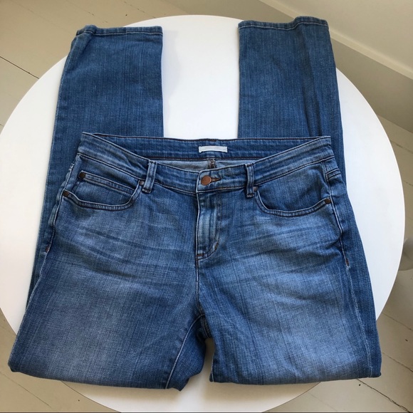 Eileen Fisher light/medium wash jeans - Picture 1 of 4